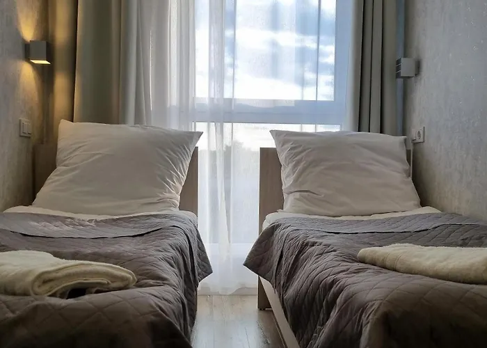 아파트 Q Zenith- Trzypokojowy, Klimatyzowany Przy Manufakturze Z Garazem Gratis, Fv 우치