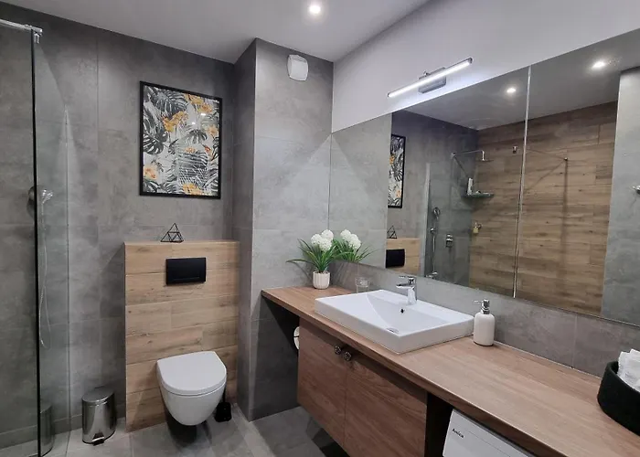 Lejlighed Q Zenith- Trzypokojowy, Klimatyzowany Przy Manufakturze Z Garazem Gratis, Fv